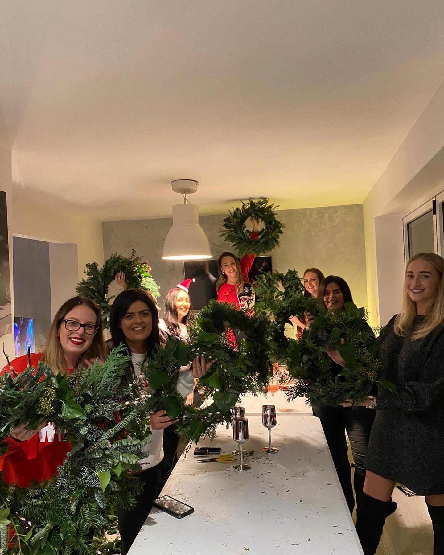 Christmas Wreath Making